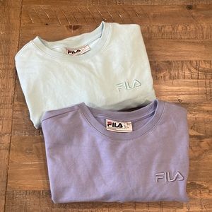 Fila Pullover Sweatshirts Bundle (Pastel Colors)